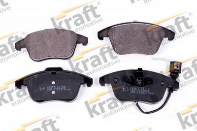 KRAFT AUTOMOTIVE 6000588 -  Комплект тормозных колодок, дисковый тормоз